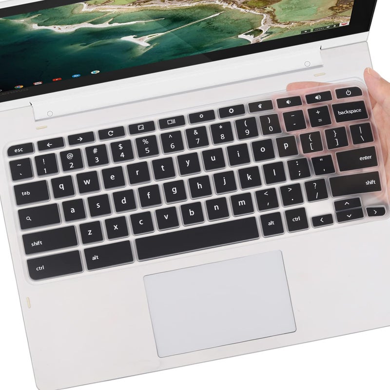 MUBUY-GOL Keyboard Cover for Acer Chromebook Spin 11 311 C733 CP311 511 512 |Chromebook Spin 713 CP713 R13 CB5-312T R13 |Chromebook 11 R11 N7 CB3-132 CP311 C738T C731 C732 C771 11.6" |Chromebook 14 15 -BK - Image 1